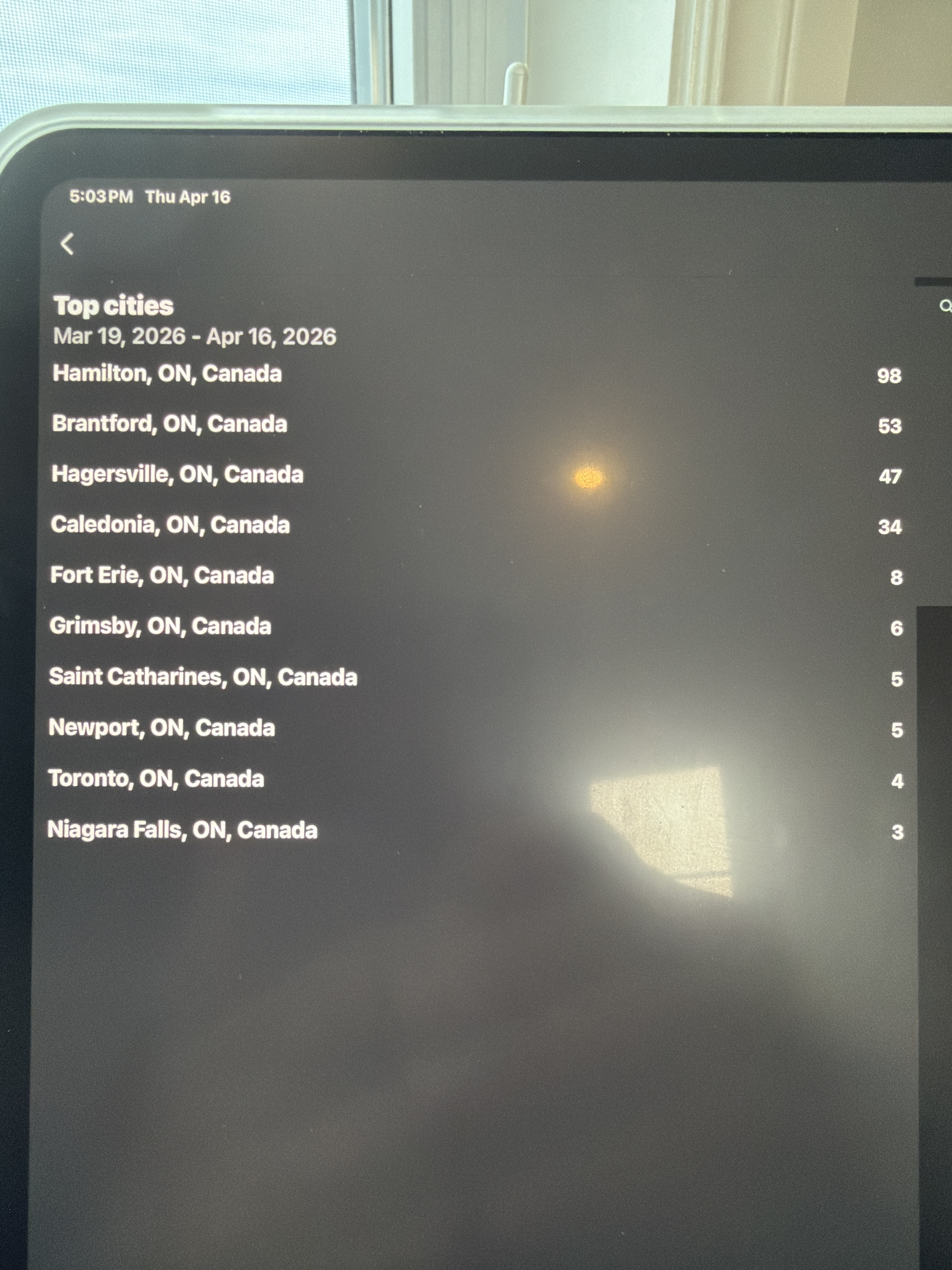 Map of HAULR service areas in Ontario